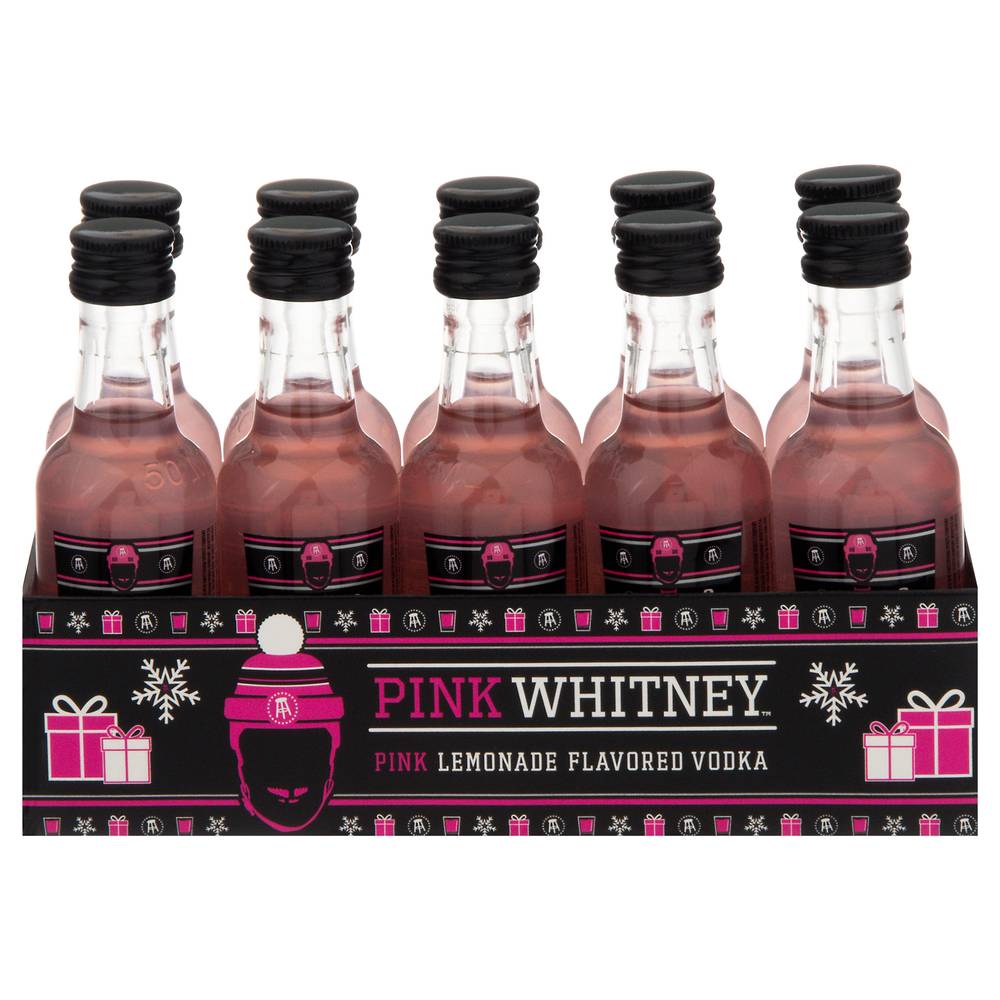 New Amsterdam Pink Whitney Vodka (10 pack, 50 ml) (lemonade)