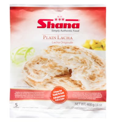 Shana Plain Lacha Parathas (400 g, 5 ct)