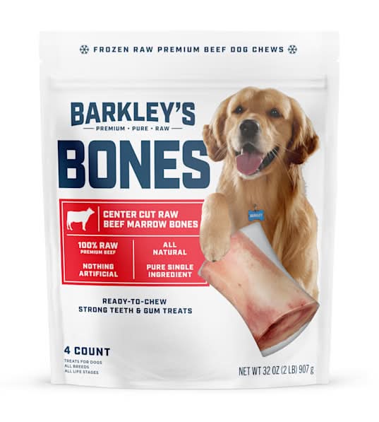 Barkley's Bag Center Cut Raw Bone Dog Food, 2.3 lbs., Pack of 4