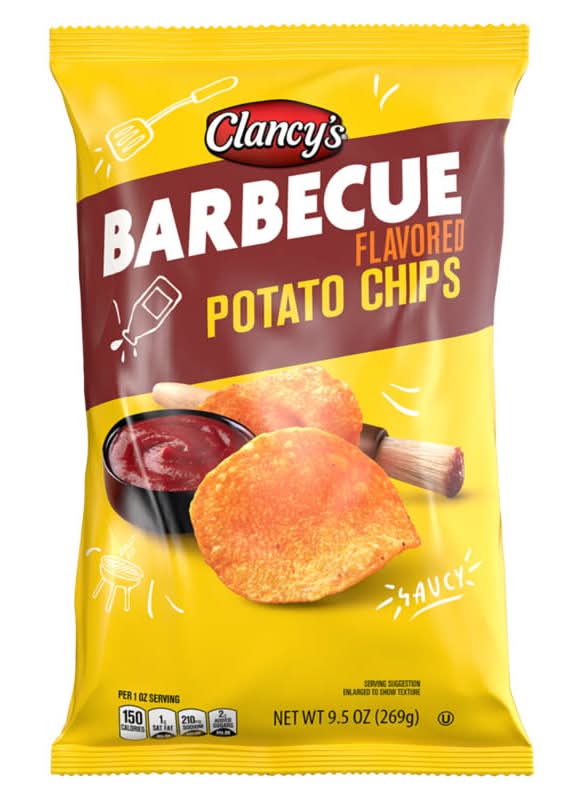 Clancy's Potato Chips, Barbecue (9.5 oz)