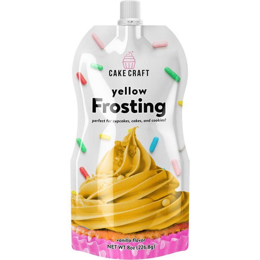 Cake Craft Sunrise Yellow Frosting (vanilla)