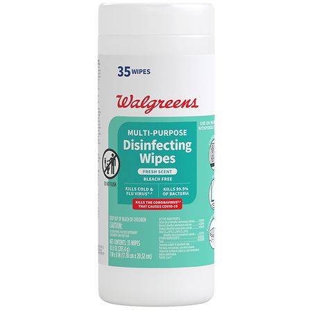 Walgreens Disinfectant Wipes