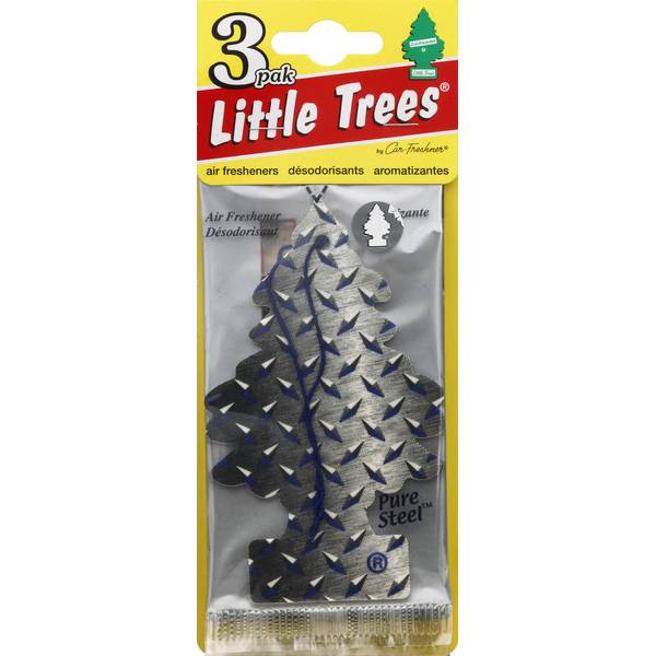 Little Trees Pure Steel Air Freshner