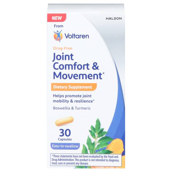Voltaren Drug-Free Boswellia & Turmeric Joint Comfort & Movement