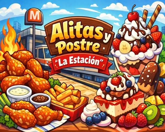 Alitas Y Postres "La Estación" JT Y AF (Venustiano Carranza)