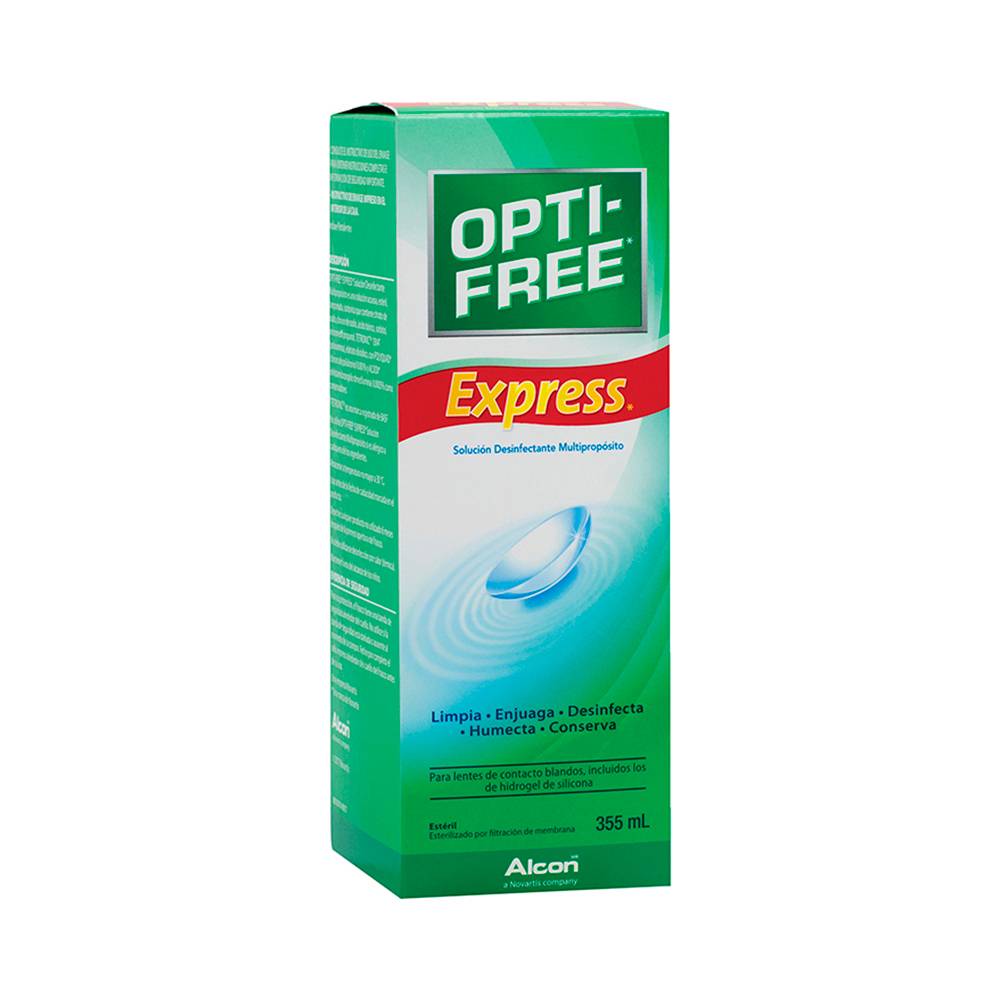 Alcon solución desinfectate opti-free express