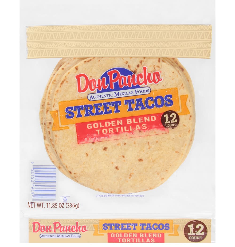 Don Pancho Street Tacos Golden Blend Tortillas (11.85 oz)