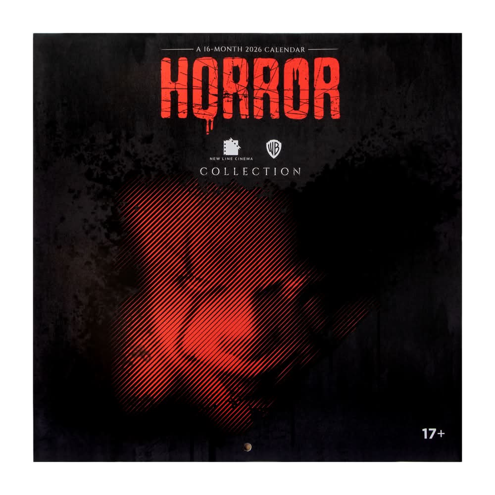 Licensed 2026 Calendar Horror