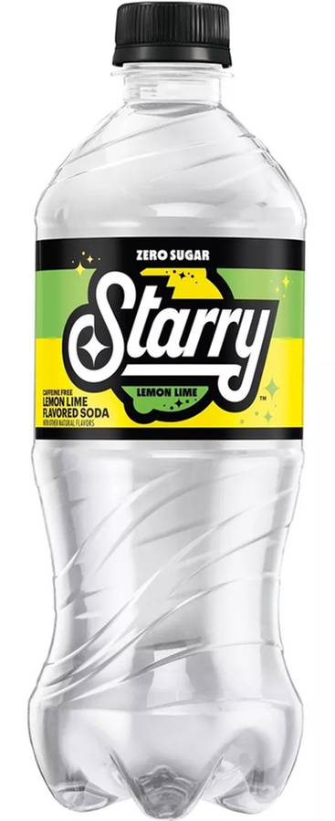 Starry Zero Sugar Lemon Lime 20oz