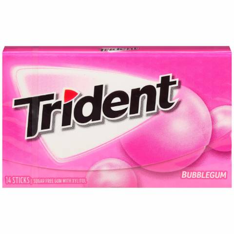 Trident Bubblegum Value Pack 14 Count