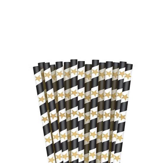 Hollywood Paper Straws 24ct