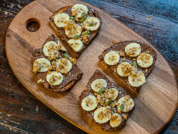 Nutella Toast 2 pc