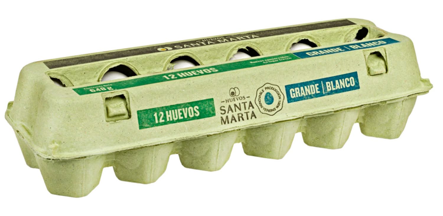 Santa Marta · Huevos blancos - Grande (12 un)