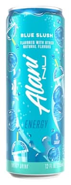 Alani Energy Drink 12oz Blue Slush