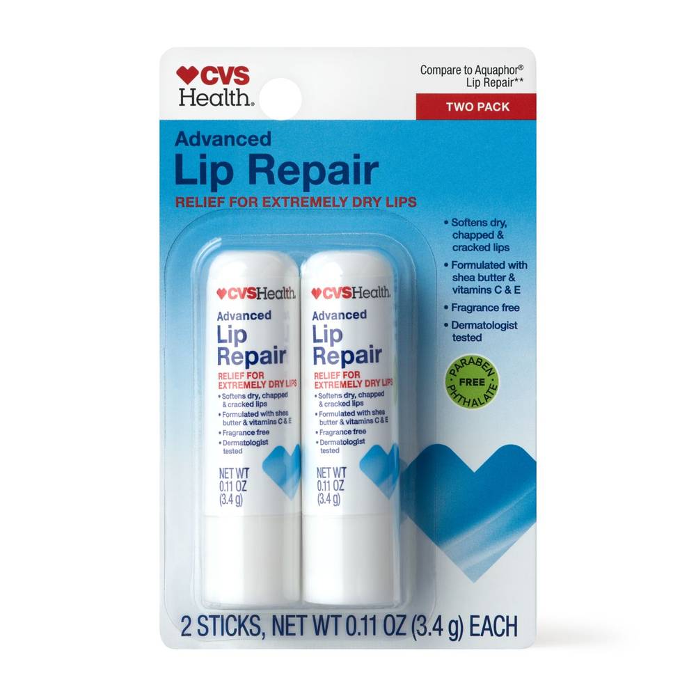 Cvs Health Advanced Lip Repair Relief For Extremely Dry Lip