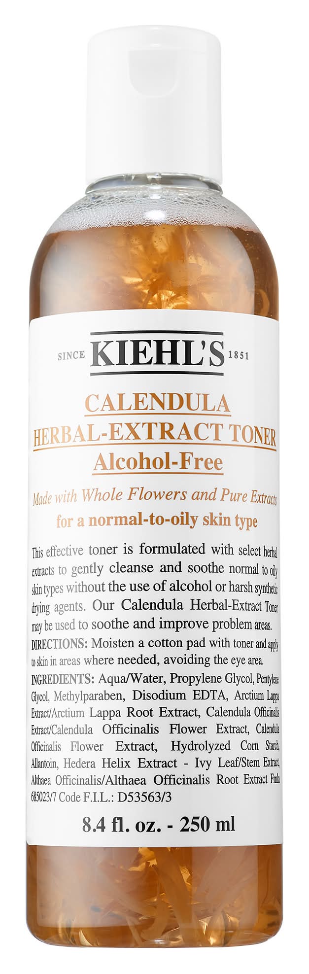 Kiehl'S Since 1851 Calendula Herbal Extract Alcohol Free Toner 8.4 oz/ 250 ml