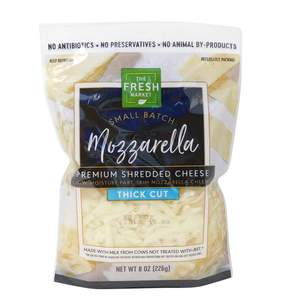 TFM Cheese Shreds Thick Cut Mozzarella (8 oz)