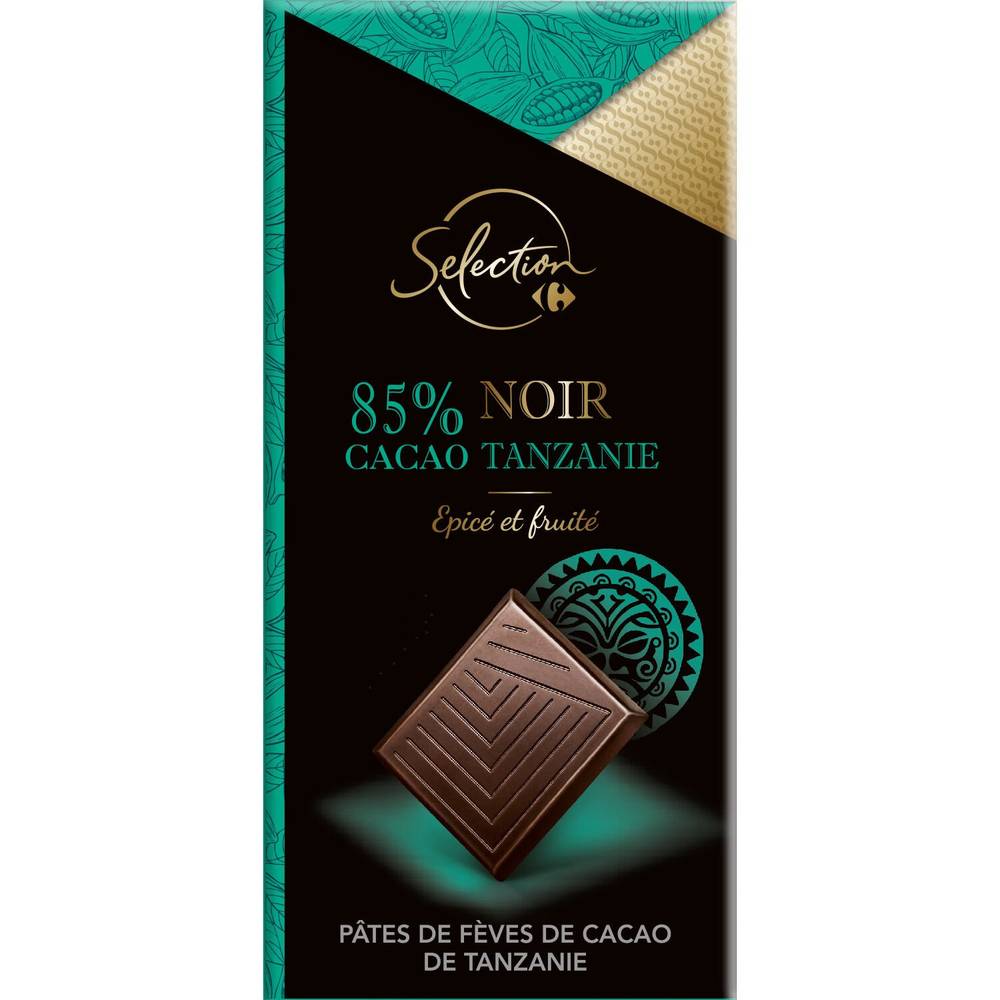 Carrefour Sélection - Carrefour selection tablette de chocolat noir