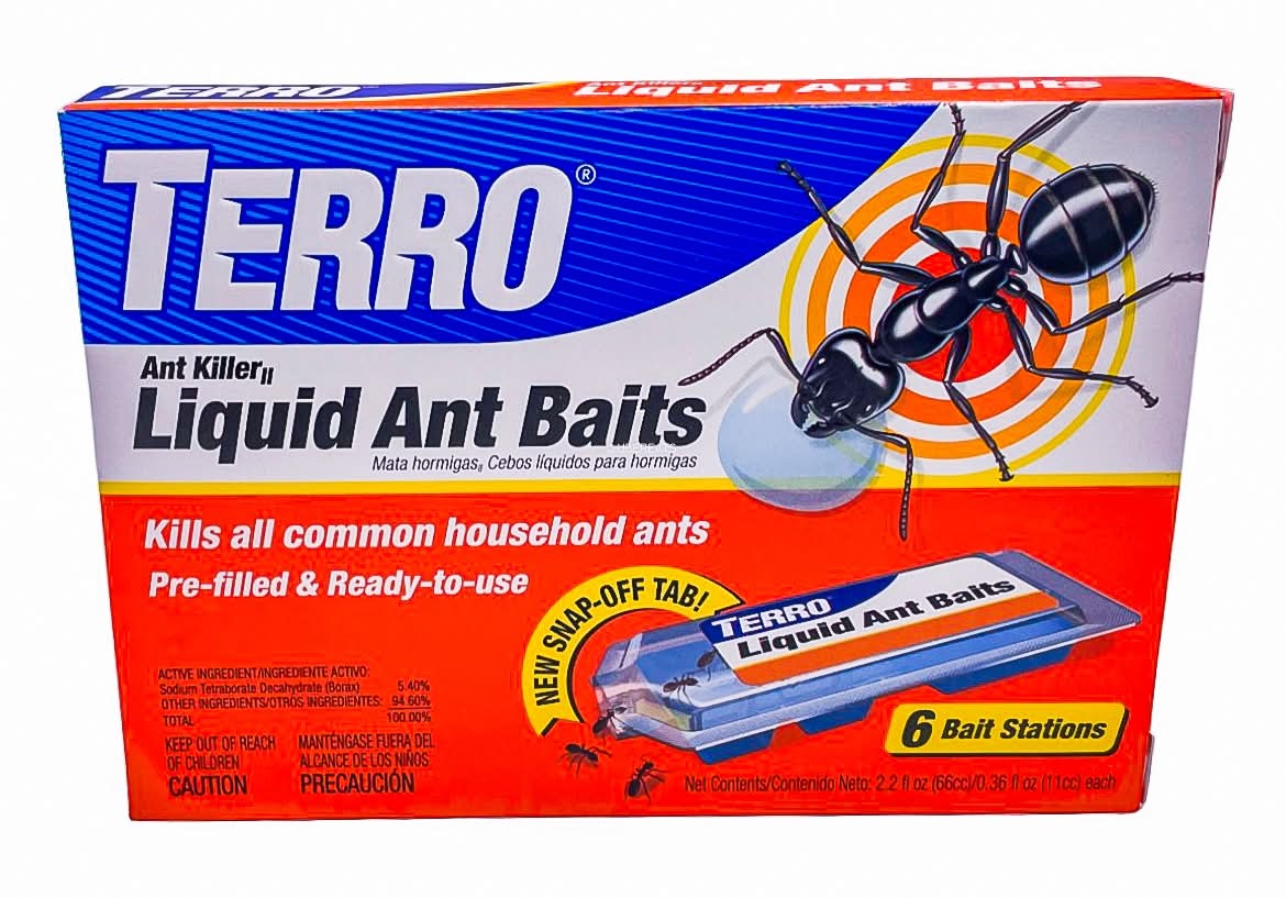 Terro Ant Killer Indoor Liquid Ant Baits (2.2 fl oz, 6 ct)