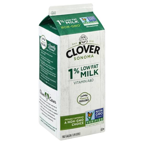 Clover 1% Lowfat Milk (1/2 gal)