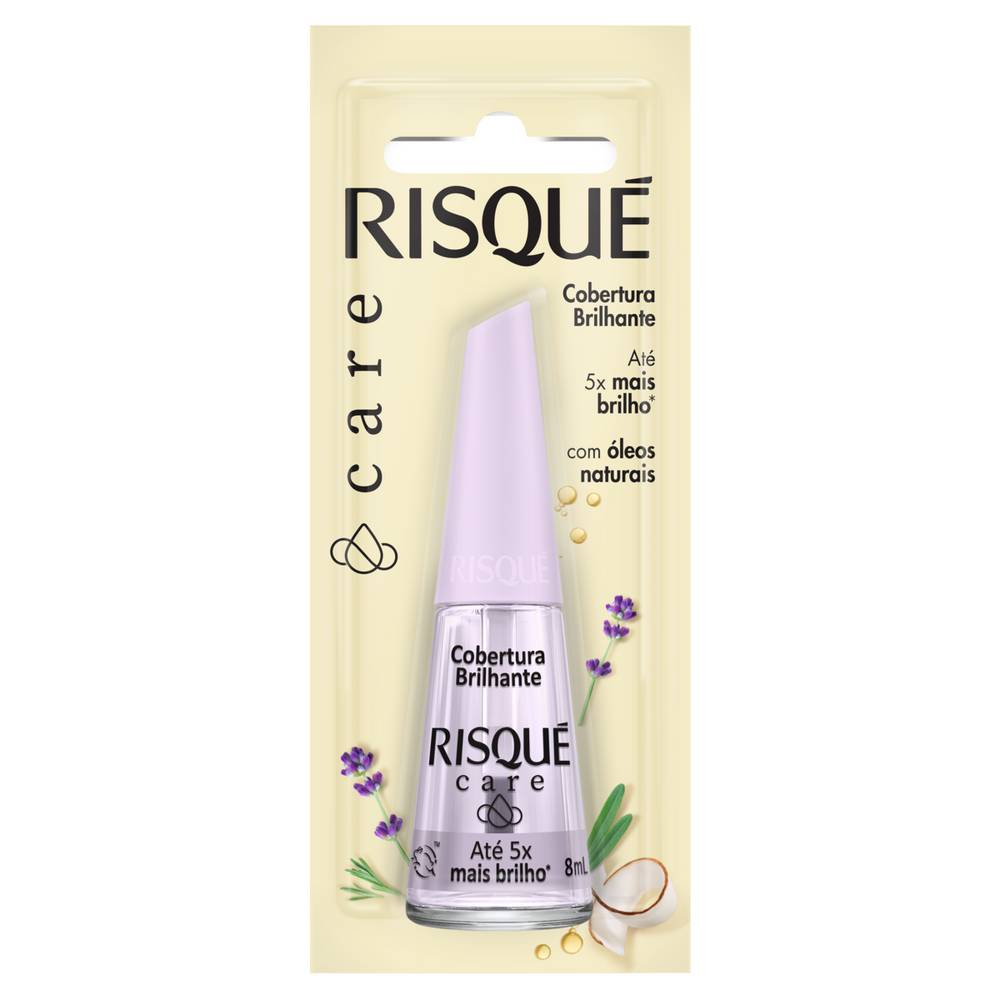 Risqué brilho hipoalergênico technology cobertura brilhante (8 ml)