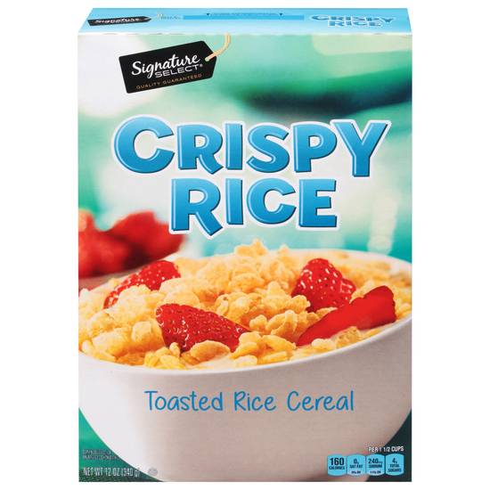 Signature Select Cereal Crispy Rice
