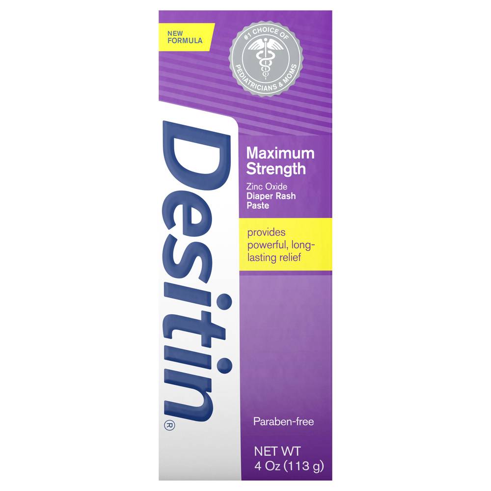 Desitin Maximum Strength Diaper Rash Paste (4 oz)