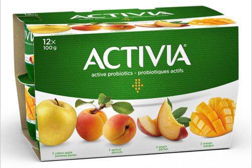 Activia yogourt probiotique (12 x 100 g) - probiotic yogurt assorted flavours (12 x 100 g)