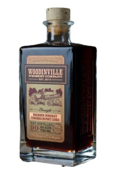 Woodinville Whiskey Co. Straight Bourbon Finished in Port Casks Whiskey (750 ml)
