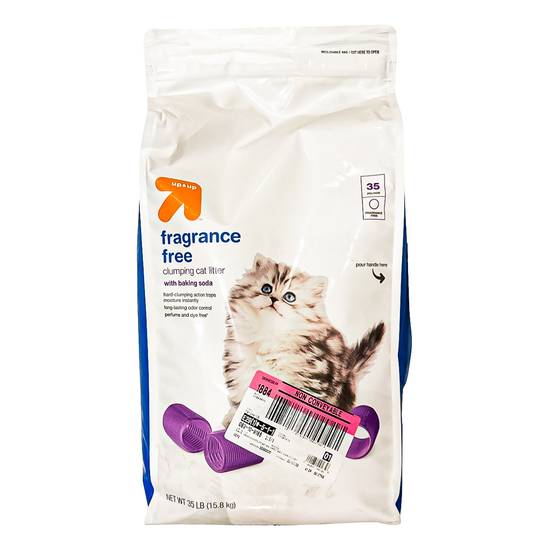 Up&Up Fragrance Free With Baking Soda Clumping Cat Litter