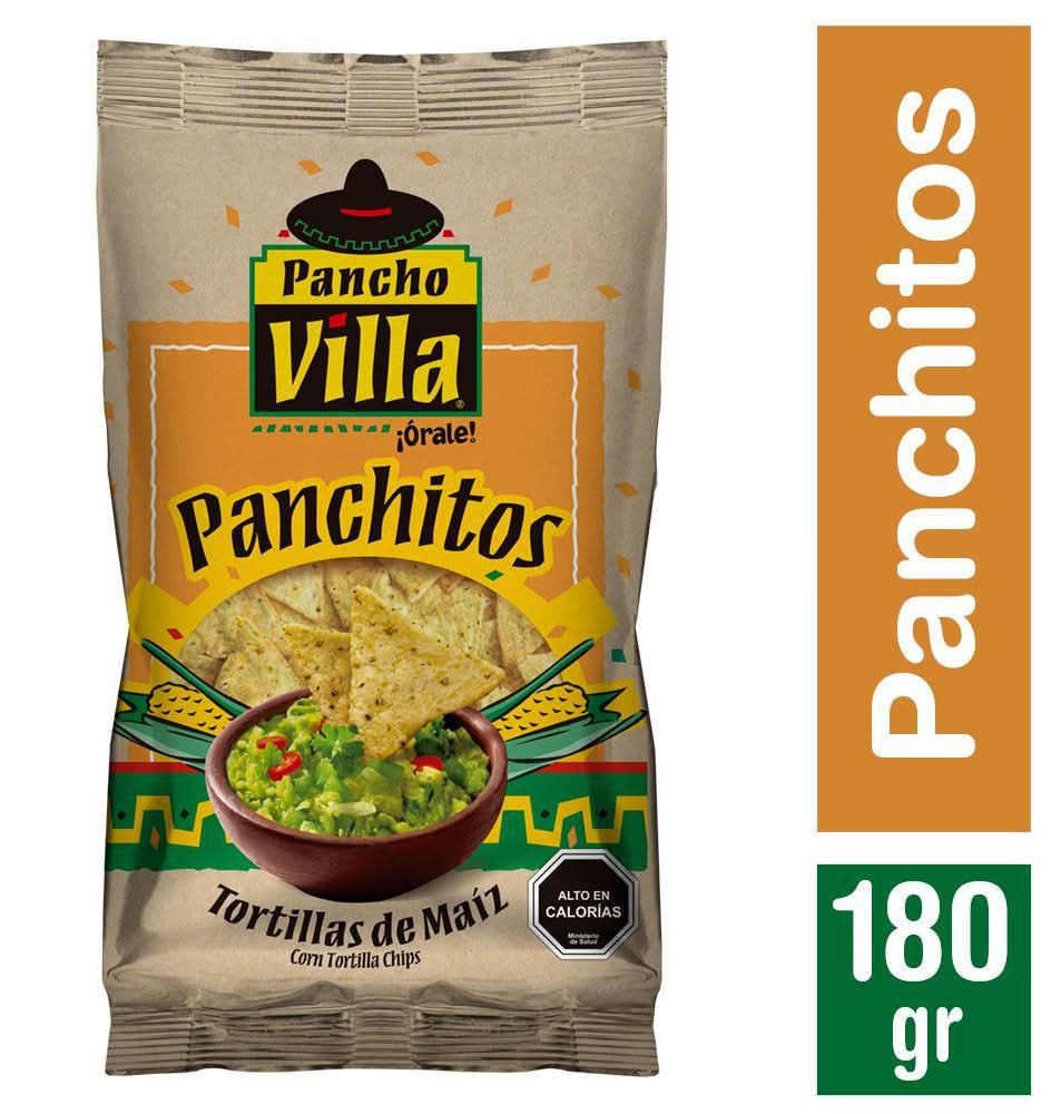 Pancho Villa · Panchitos tortillas de maíz (180 g)