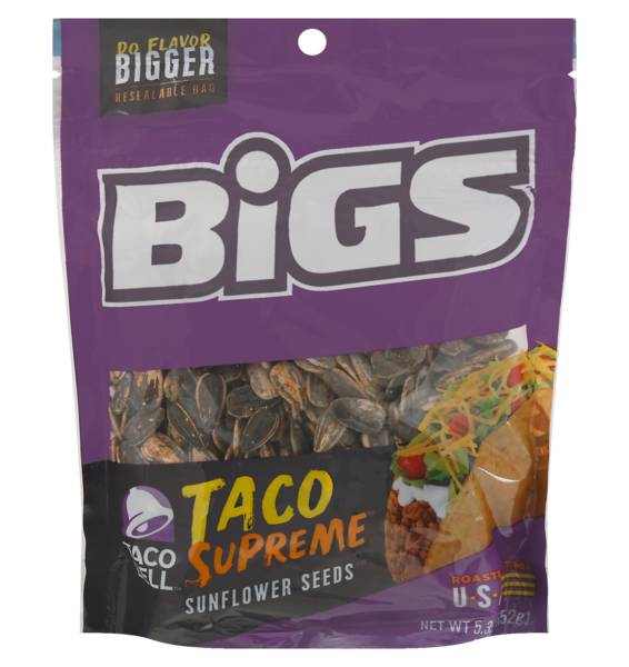 BIGS Taco Bell® Taco Supreme® Sunflower Seeds 5.35oz