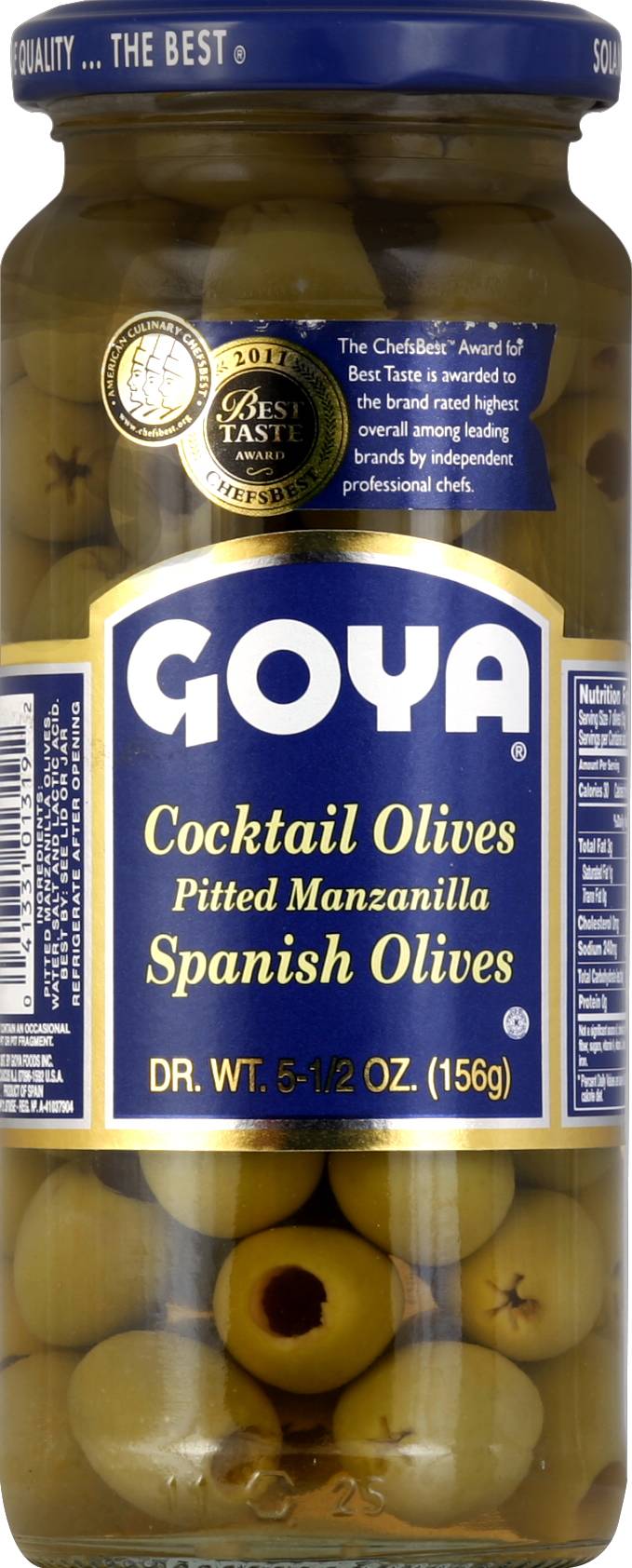 Goya Spanish Cocktail Olives (156 g)