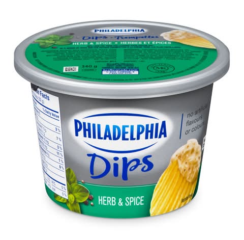 Philadelphia Sour Cream Herb & Spice Dip (227 g)