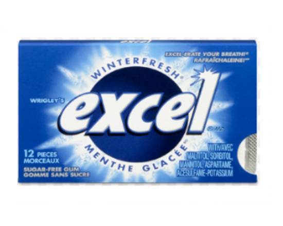 Excel Winterfresh Gum 12 pcs