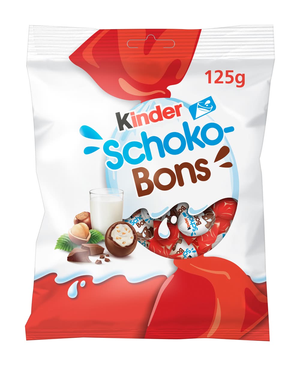 Schoco-bons huevo rellenos de leche y avellanas · Kinder (125 g)
