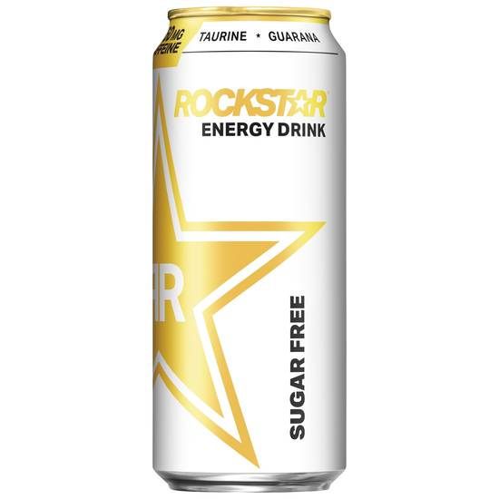 Order Rockstar Energy Drink Sugar Free Can (16 oz) food online from Rite Aid store, Shawnee on bringmethat.com