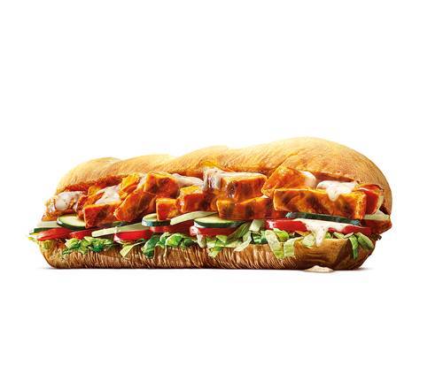美式辣雞柳套餐 6 吋美式辣雞柳潛艇堡 Spicy Buffalo Chicken Ranch Sub