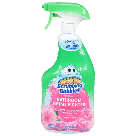 Scrubbing Bubbles Grime Fighter Floral Fusion Bathroom Cleaner