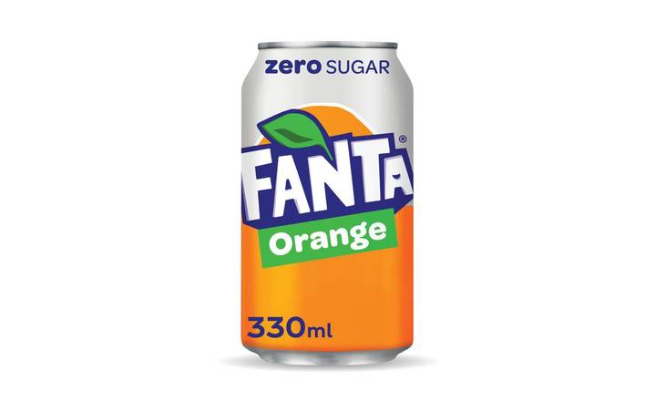 Fanta Zero Can 330ml