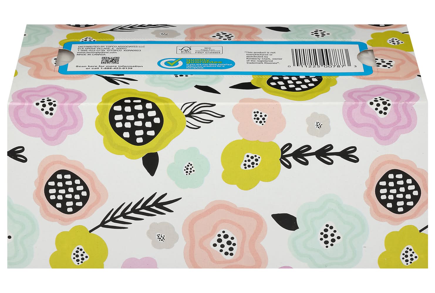 Simply Done Soft Unscented 2-ply Facial Tissue, 8.2 in x 8.4 in (190 ct)