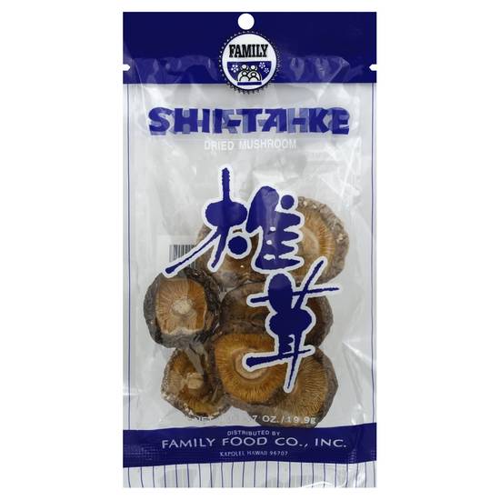 Family Shiitake Dried Mushroom (0.7 oz)