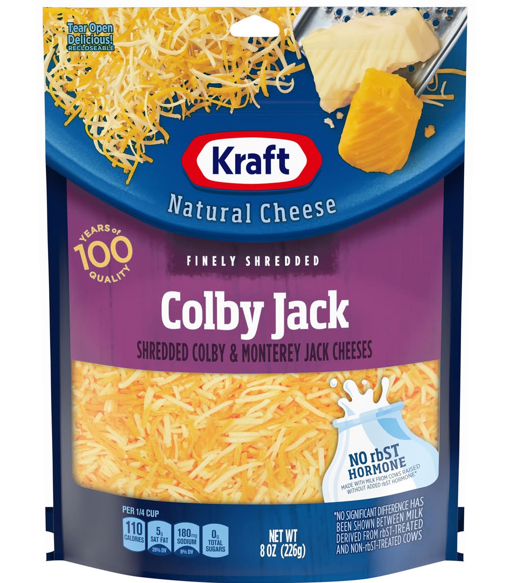 Kraft Shredded Colby Jack Cheese (8 oz)