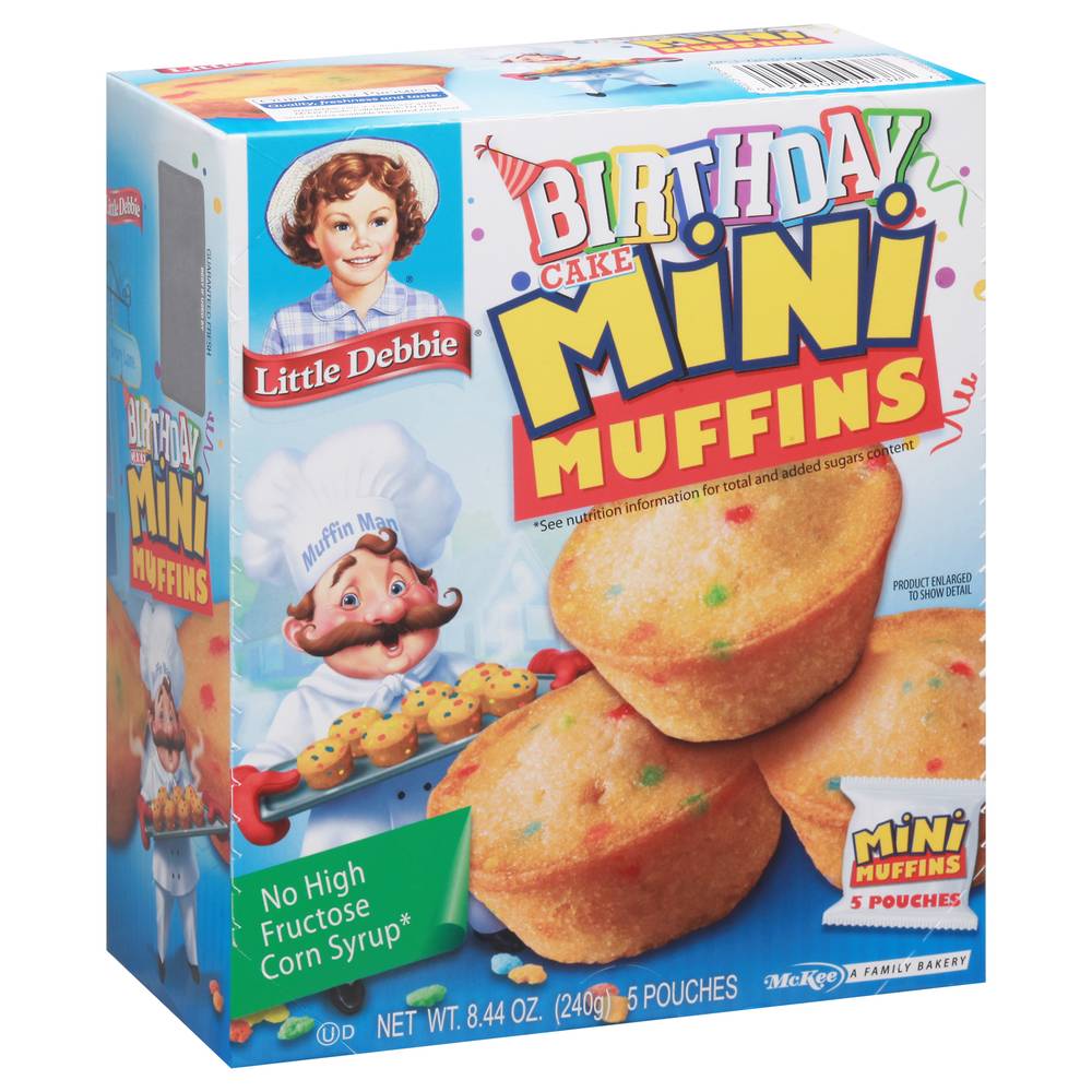 Little Debbie Birthday Cake Mini Muffins (8.5 oz)