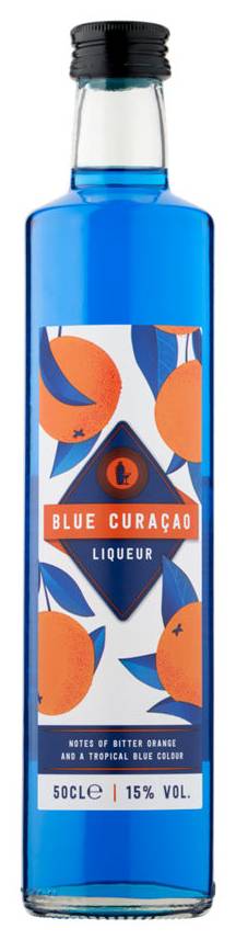 ASDA Bitter Orange, Blue Curaçao Liqueur (500ml)