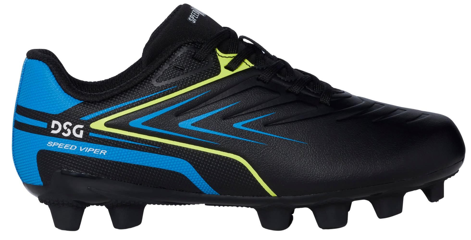 DSG Kids' Speed Viper Soccer Cleats, 4.0, Black