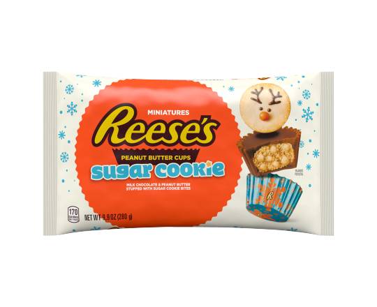 Reese's Sugar Cookie Miniature Cups, Peanut Butter (9.9 oz)