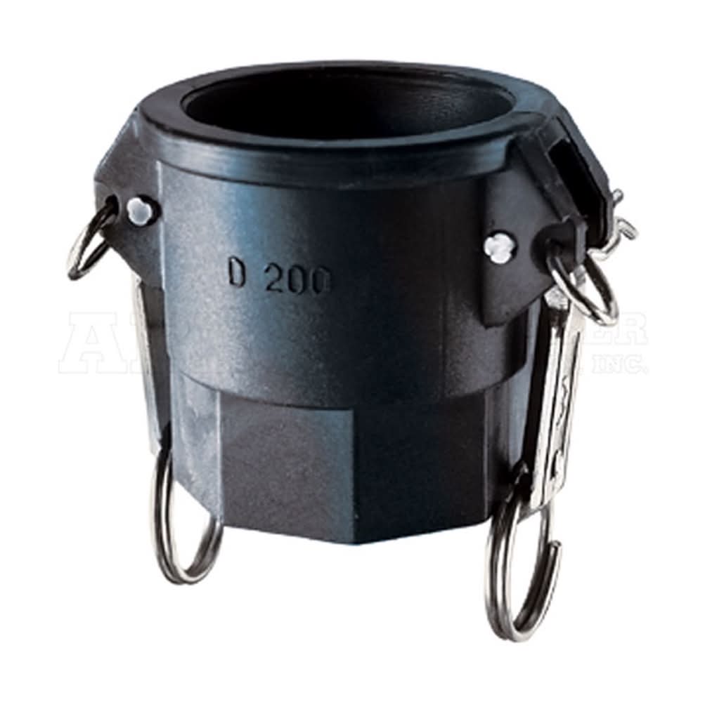 Abbott Rubber Polypropylene 2 In. D X 2 In. D Female Coupler 1 Pk