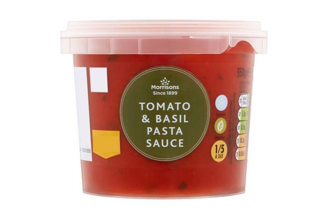 Morrisons Tomato & Basil Sauce 350g