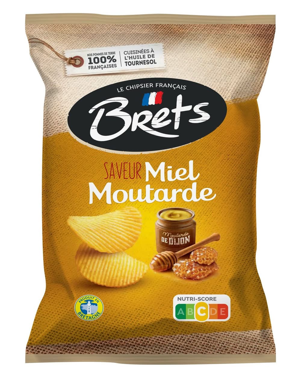 Bret's - Chips de pomme de terre, miel-moutarde (125g)